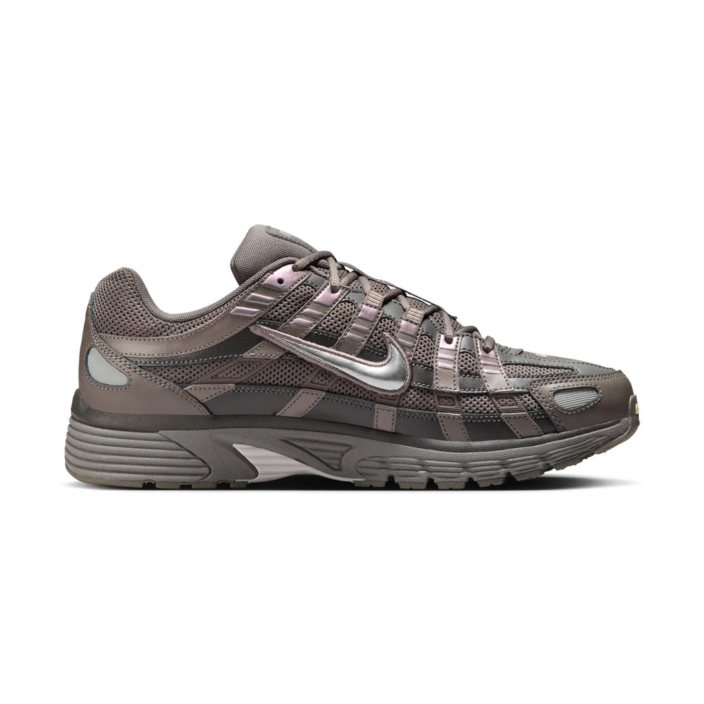 Nike P-6000 Cave Stone Metallic Silver — 5.5 UK — Side View