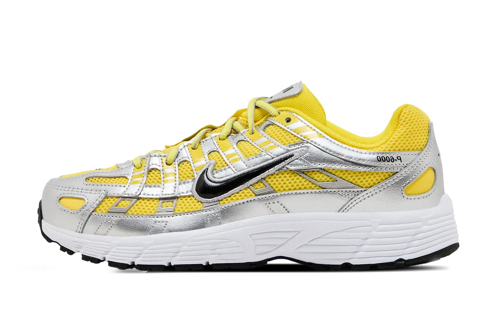 Nike P-6000 Lightning Metallic Silver GS — 1Y UK — Front View