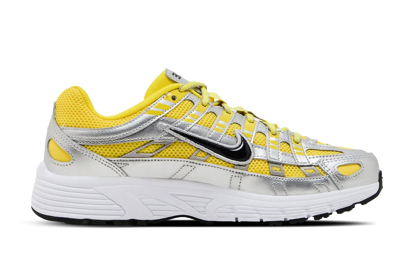 Nike P-6000 Lightning Metallic Silver GS — 1Y UK — Side View