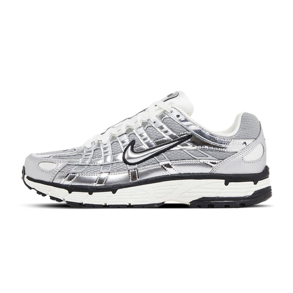 Nike P-6000 Metallic Silver — 3 UK — Front View