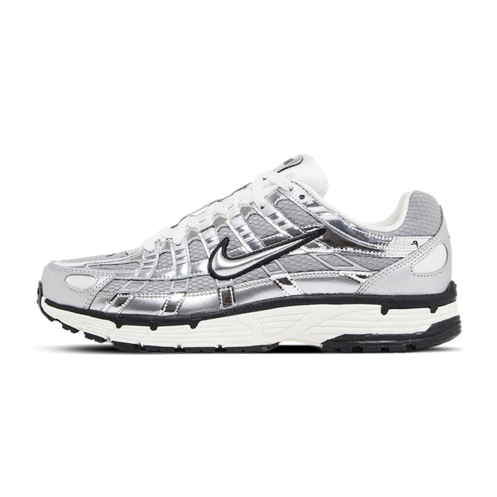Nike P-6000 Metallic Silver — 3 UK — Front View
