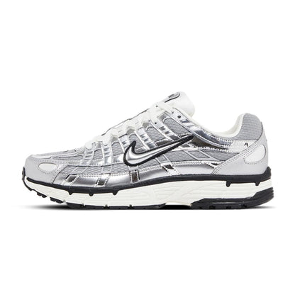 Nike P-6000 Metallic Silver — 3 UK — Front View