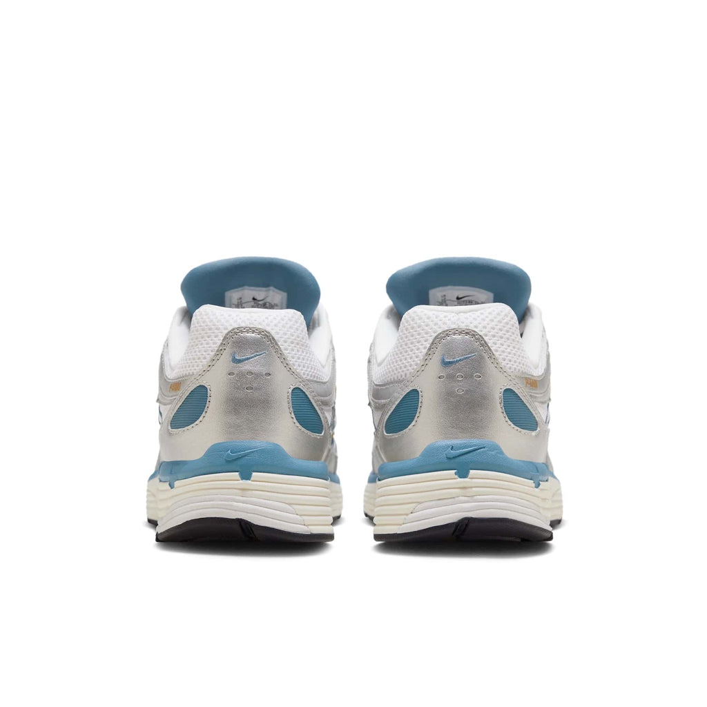 Nike P-6000 Metallic Silver Aegean Storm — 3.5 UK — Top View