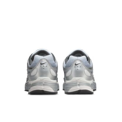 Nike P-6000 Metallic Silver Summit White-Wolf Grey — 4 UK — Side View