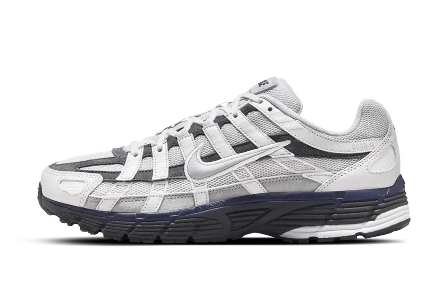 Nike P-6000 Photon Dust Anthracite — 3.5 UK — Front View