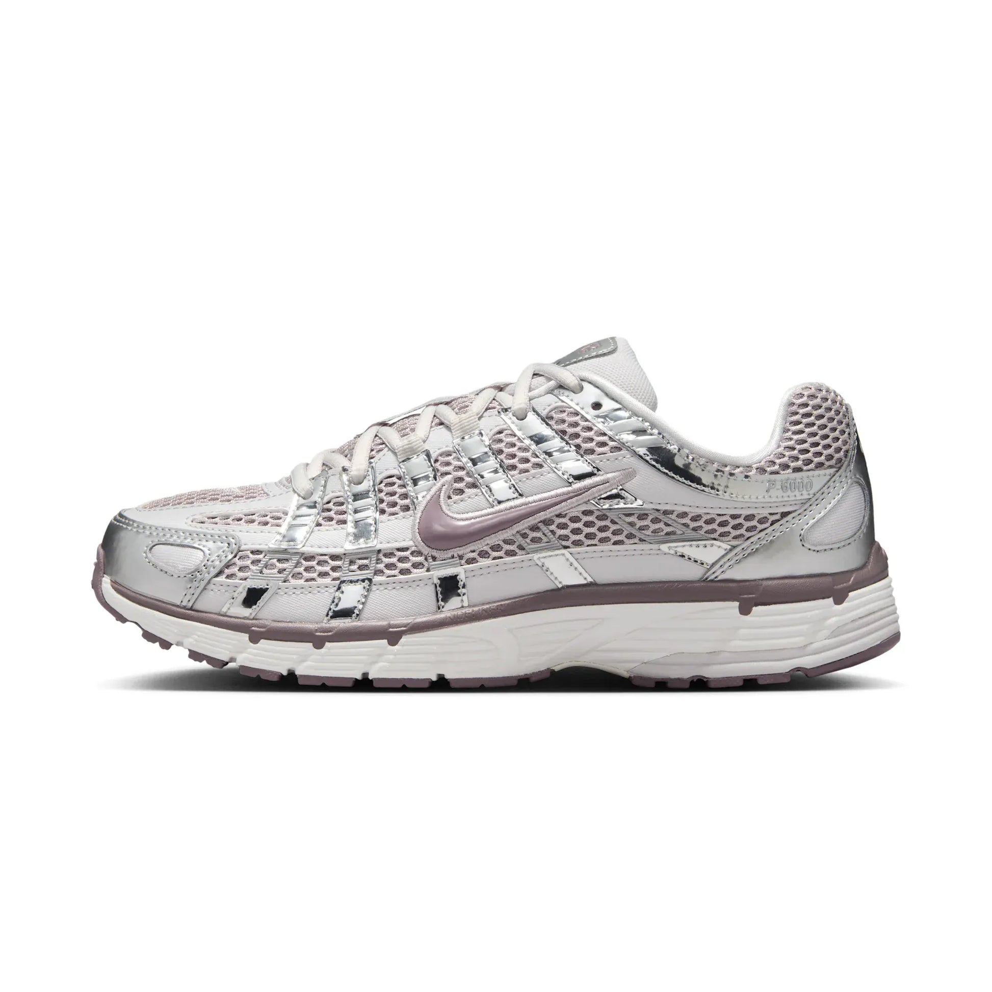 Nike P-6000 Platinum Violet Vast Grey W — 2.5 UK — Front View