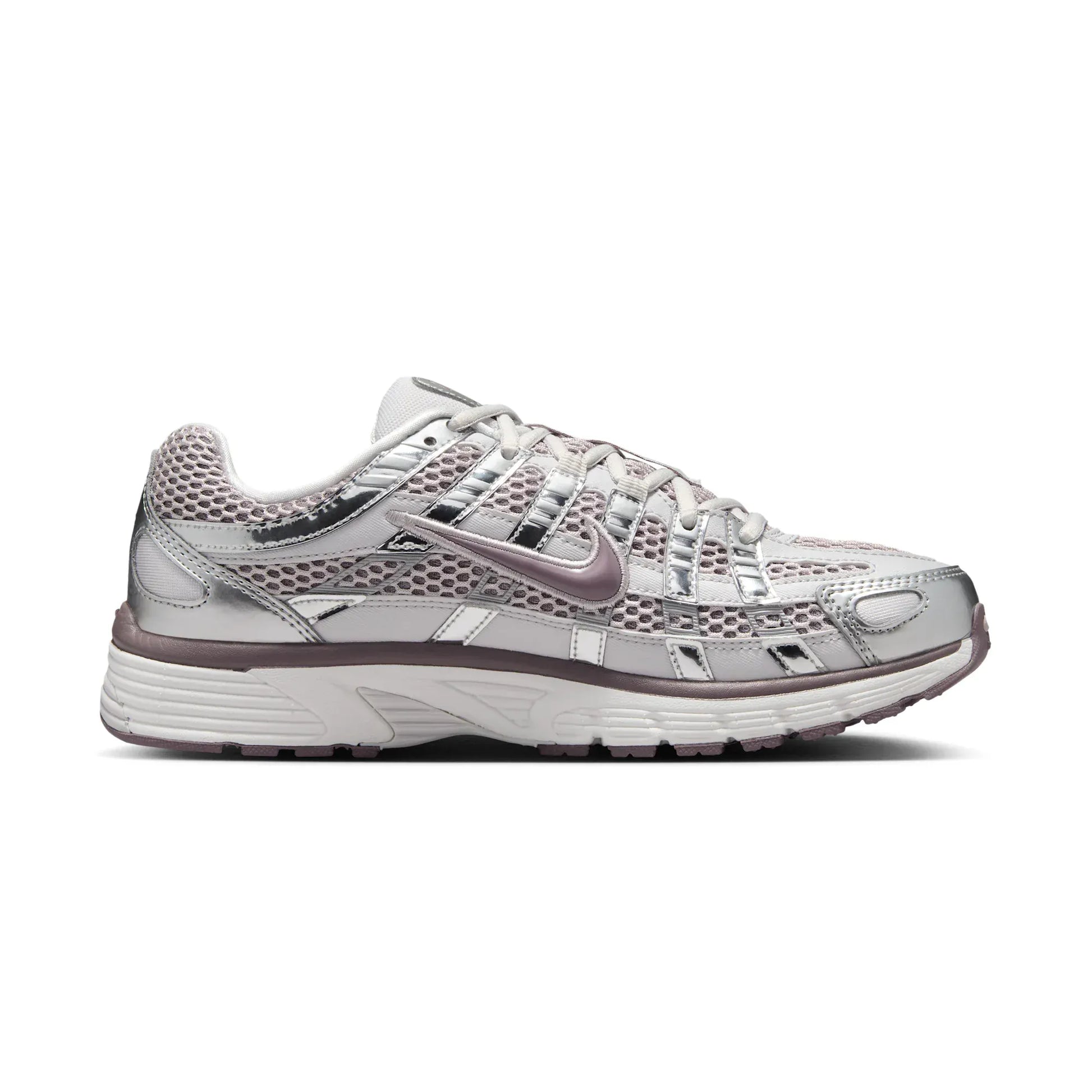 Nike P-6000 Platinum Violet Vast Grey W — 2.5 UK — Back View