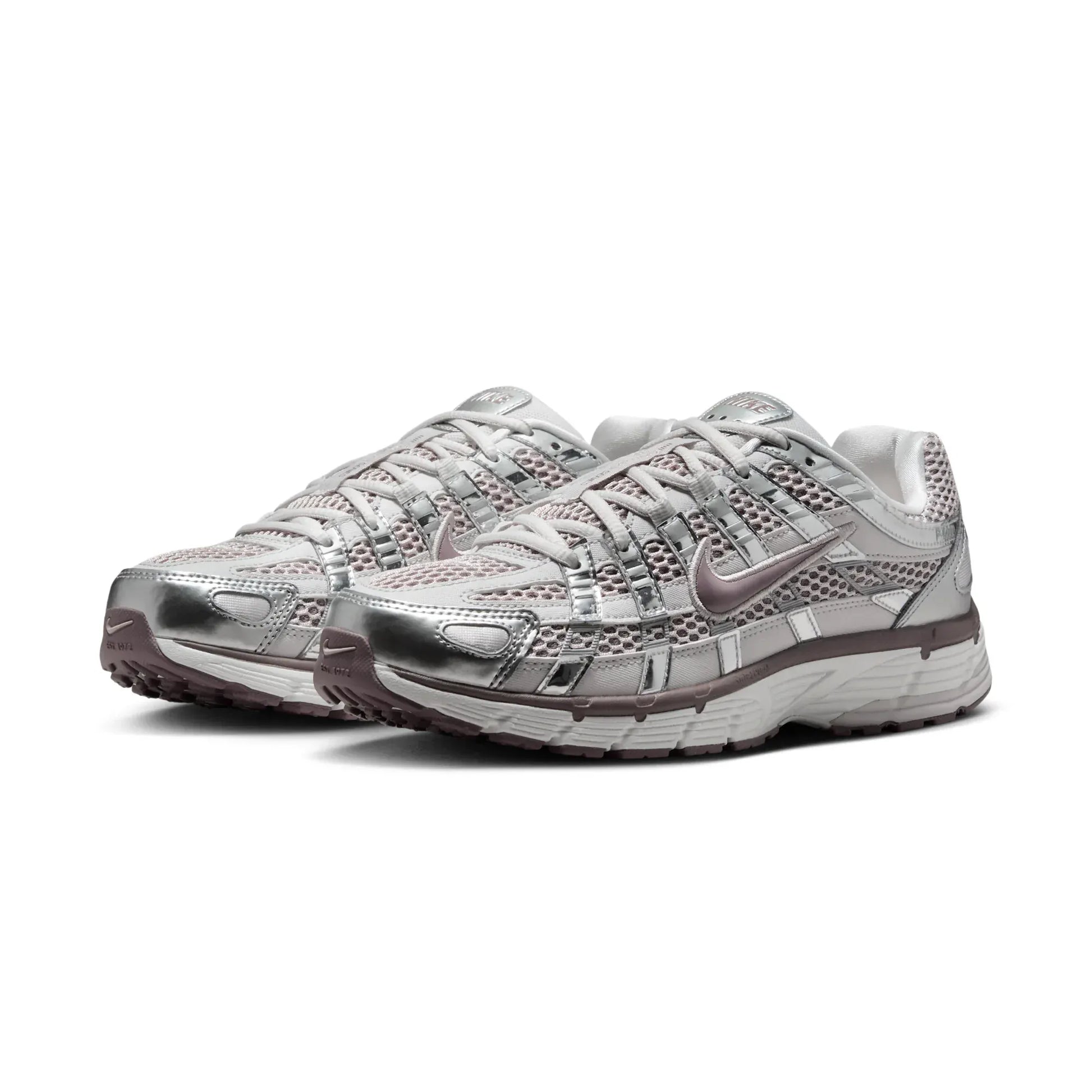 Nike P-6000 Platinum Violet Vast Grey W — 2.5 UK — Top View