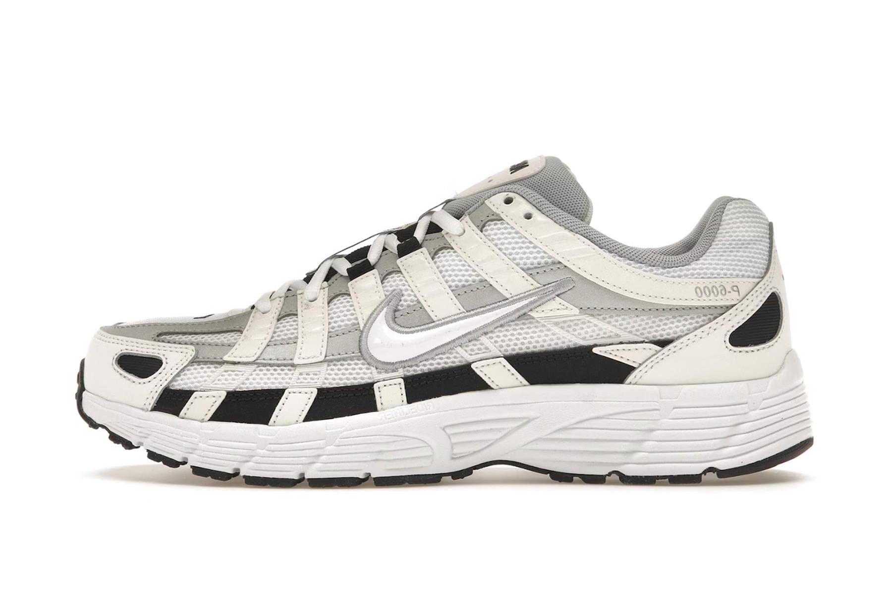 Nike P-6000 Sail Wolf Grey — 3 UK — Front View