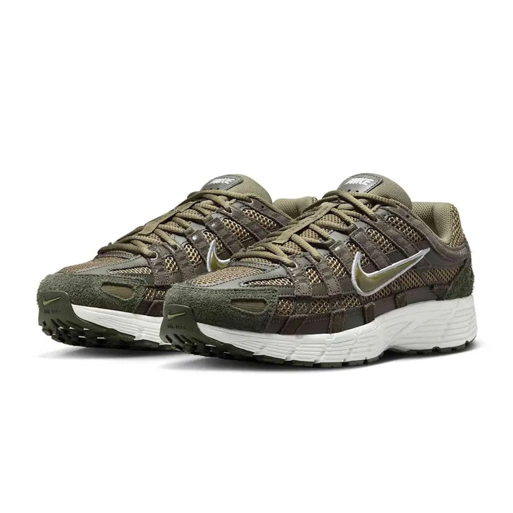 Nike P-6000 SE Sequoia Medium Olive — 6 UK (39) — Back View