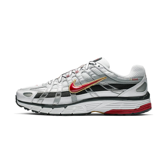 Nike P-6000 White Gold Red W — 2.5 UK — Front View