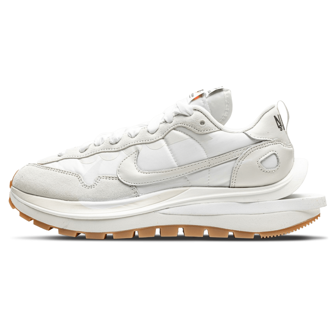 Sacai x Nike VaporWaffle 'Sail Gum' — UK 3 | EU 35.5 | US 3.5 — Front View