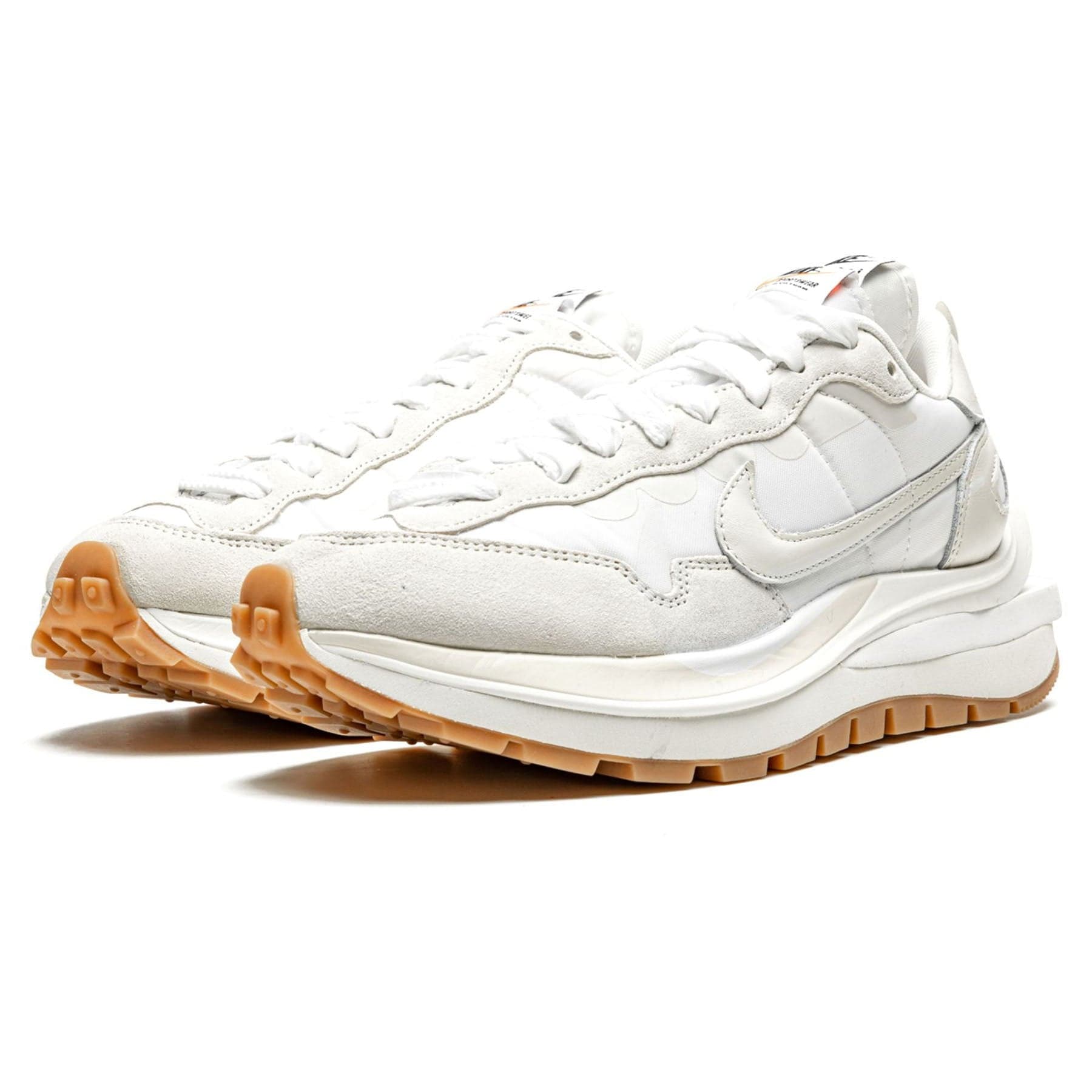 Sacai x Nike VaporWaffle 'Sail Gum' — UK 3 | EU 35.5 | US 3.5 — Side View