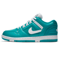 Nike Air Force 2 x Supreme 'Teal' — UK 3 | EU 35.5 | US 3.5 — Front View