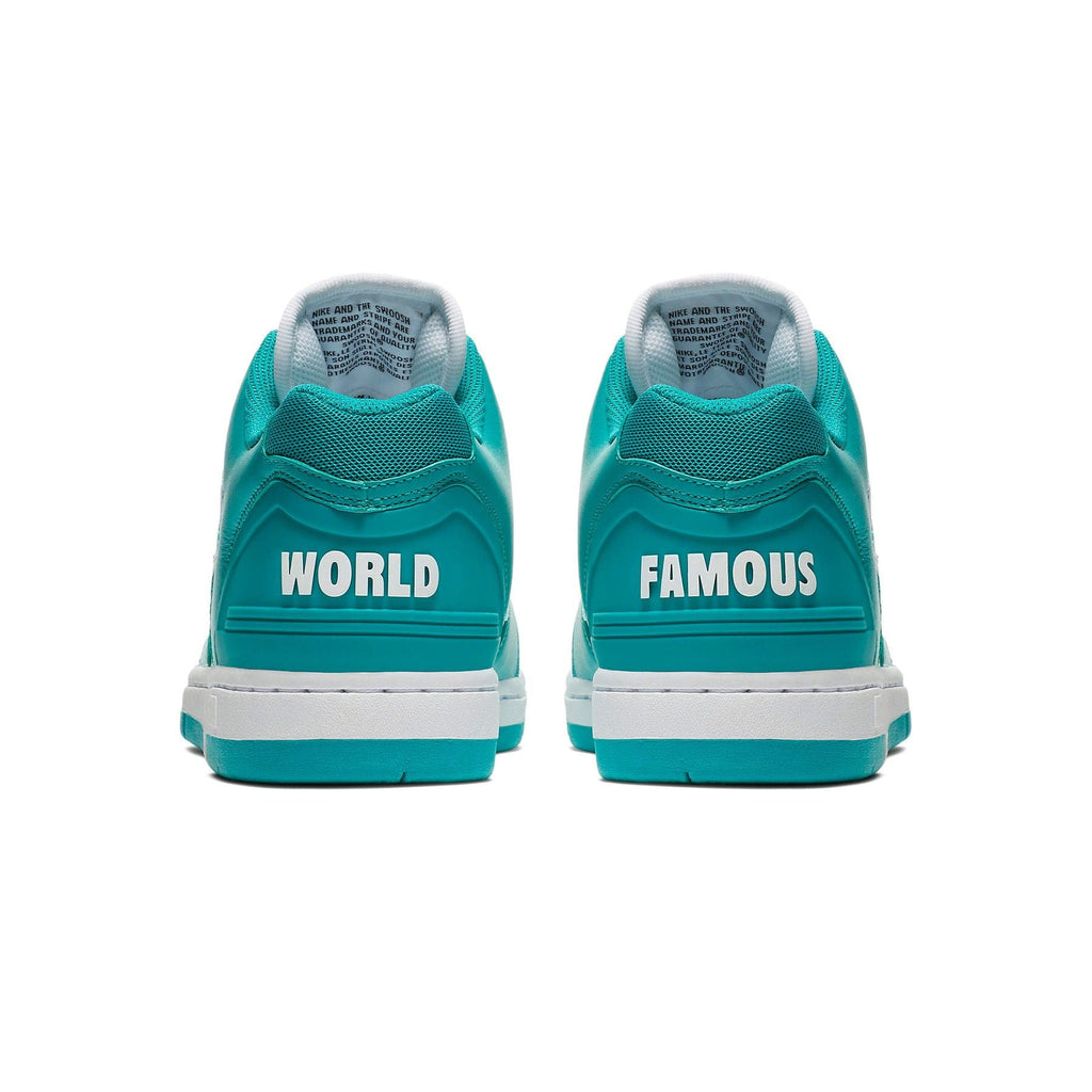 Nike Air Force 2 x Supreme 'Teal' — UK 3 | EU 35.5 | US 3.5 — Top View