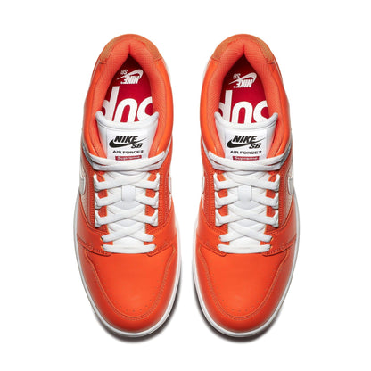Nike Air Force 2 x Supreme 'Orange' — UK 3 | EU 35.5 | US 3.5 — Back View