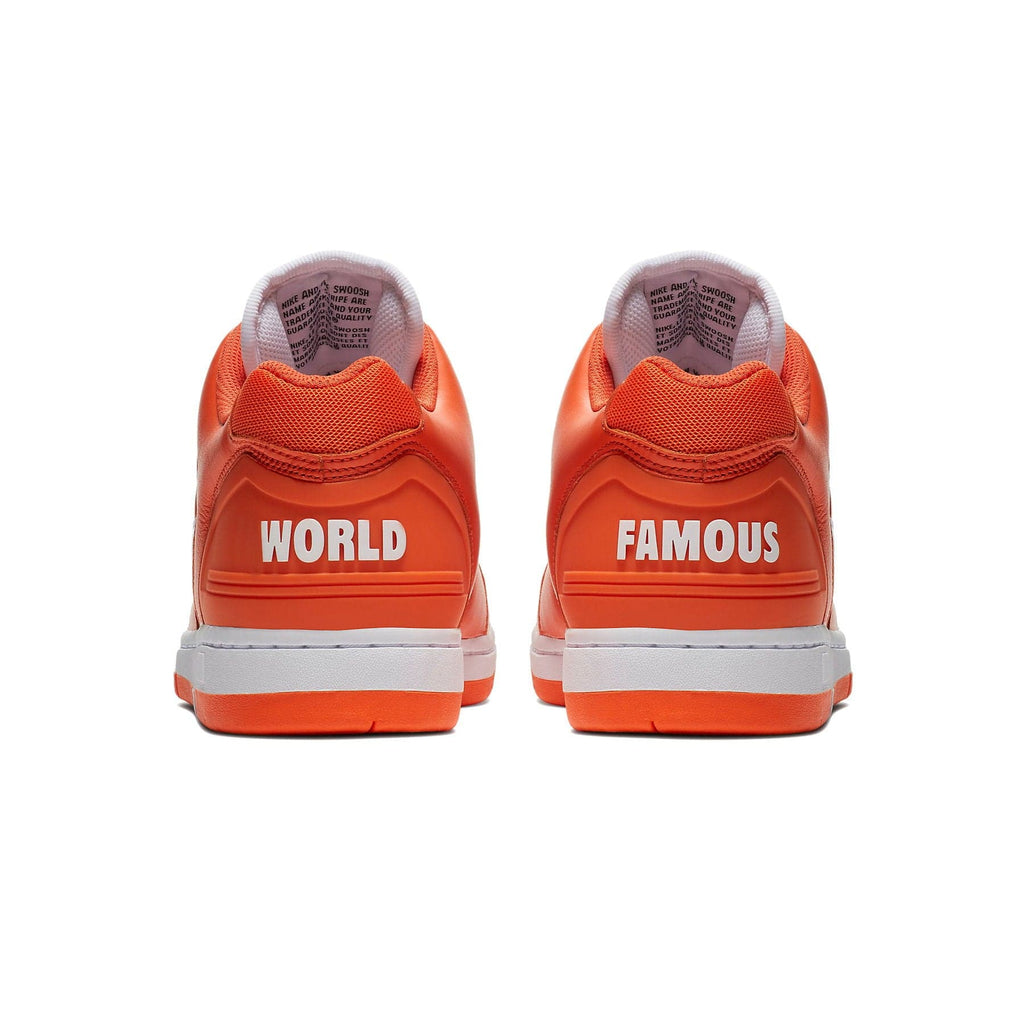 Nike Air Force 2 x Supreme 'Orange' — UK 3 | EU 35.5 | US 3.5 — Top View