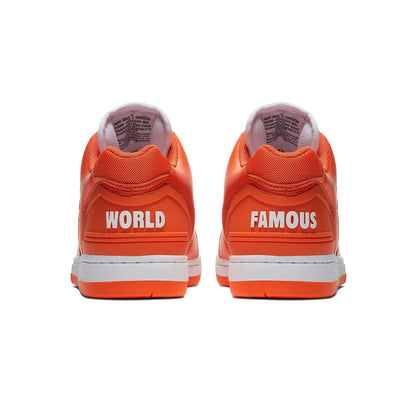 Nike Air Force 2 x Supreme 'Orange' — UK 3 | EU 35.5 | US 3.5 — Top View