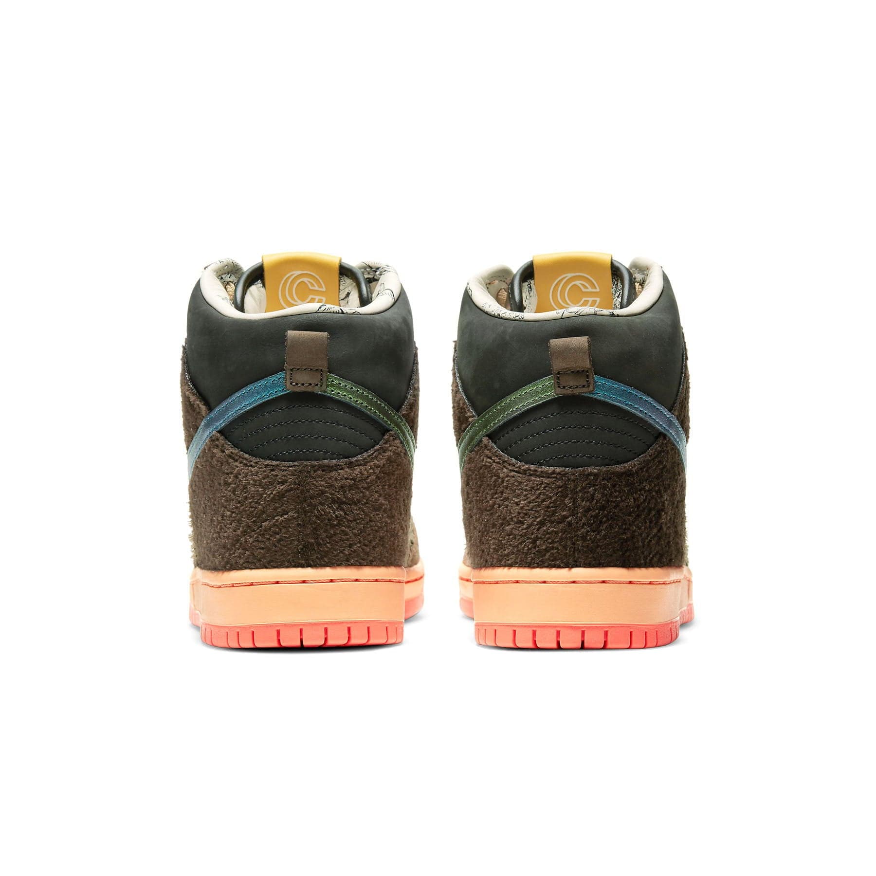 Nike Dunk High Pro SB x Concepts ‘TurDUNKen — UK 3 | EU 35.5 | US 3.5 — Top View