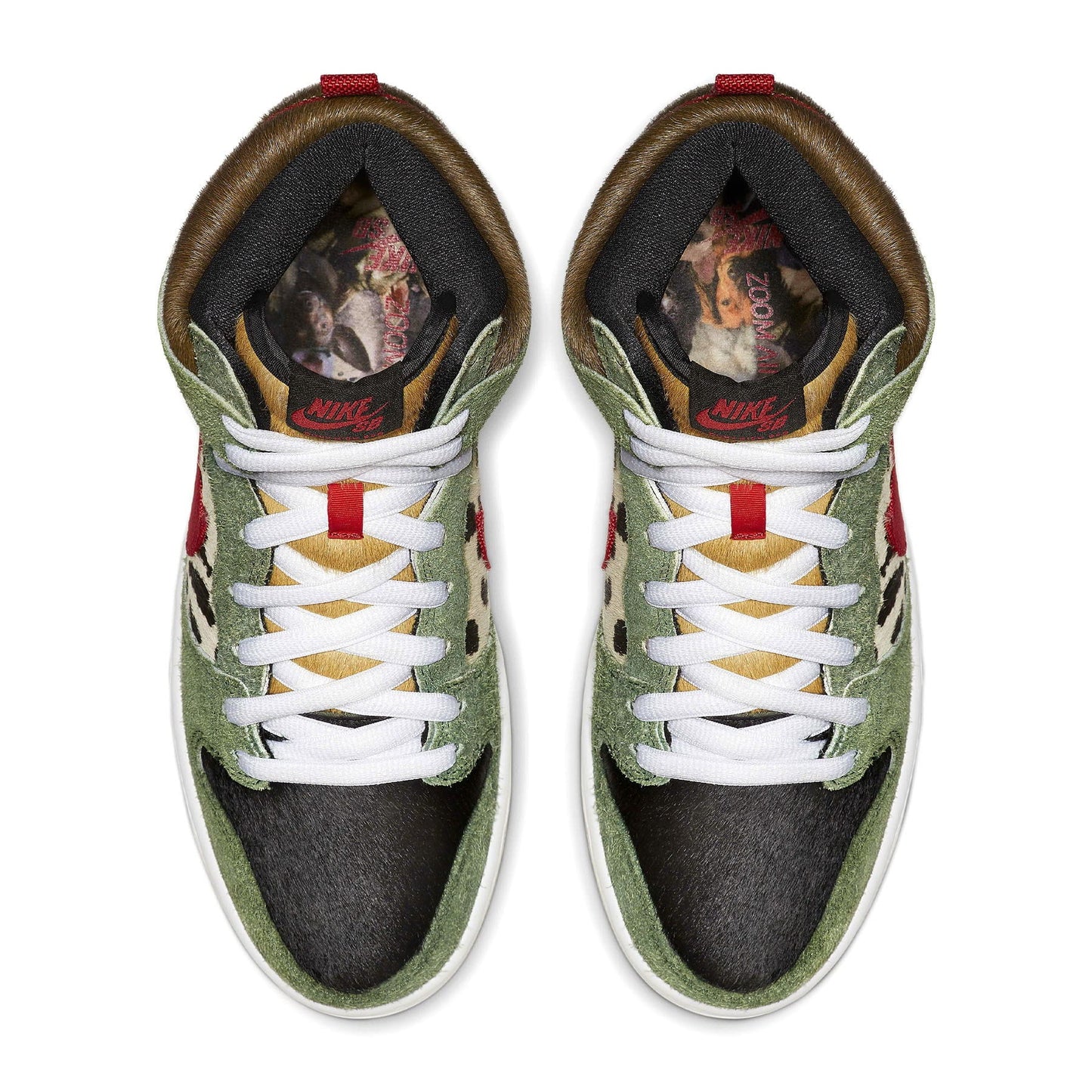 Nike Dunk High SB 'Walk The Dog' — UK 3 | EU 35.5 | US 3.5 — Back View