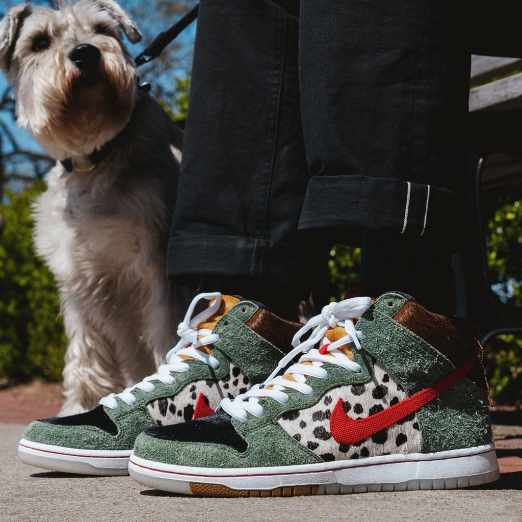 Nike Dunk High SB 'Walk The Dog' — UK 3 | EU 35.5 | US 3.5 — Lifestyle View