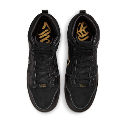 FAUST x Nike Dunk High SB 'The Devil is in The Details' — UK 3 | EU 35.5 | US 3.5 — Top View