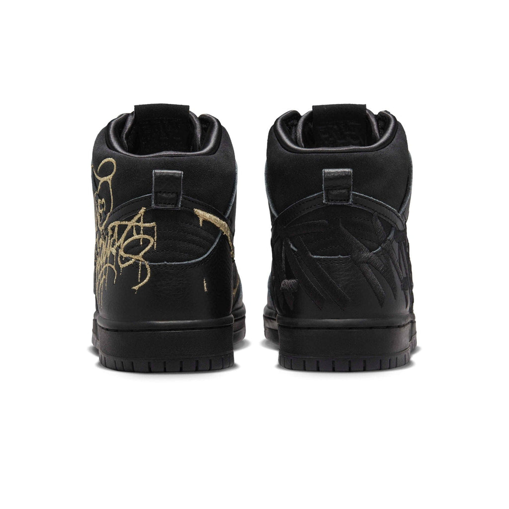 FAUST x Nike Dunk High SB 'The Devil is in The Details' — UK 3 | EU 35.5 | US 3.5 — Detail View