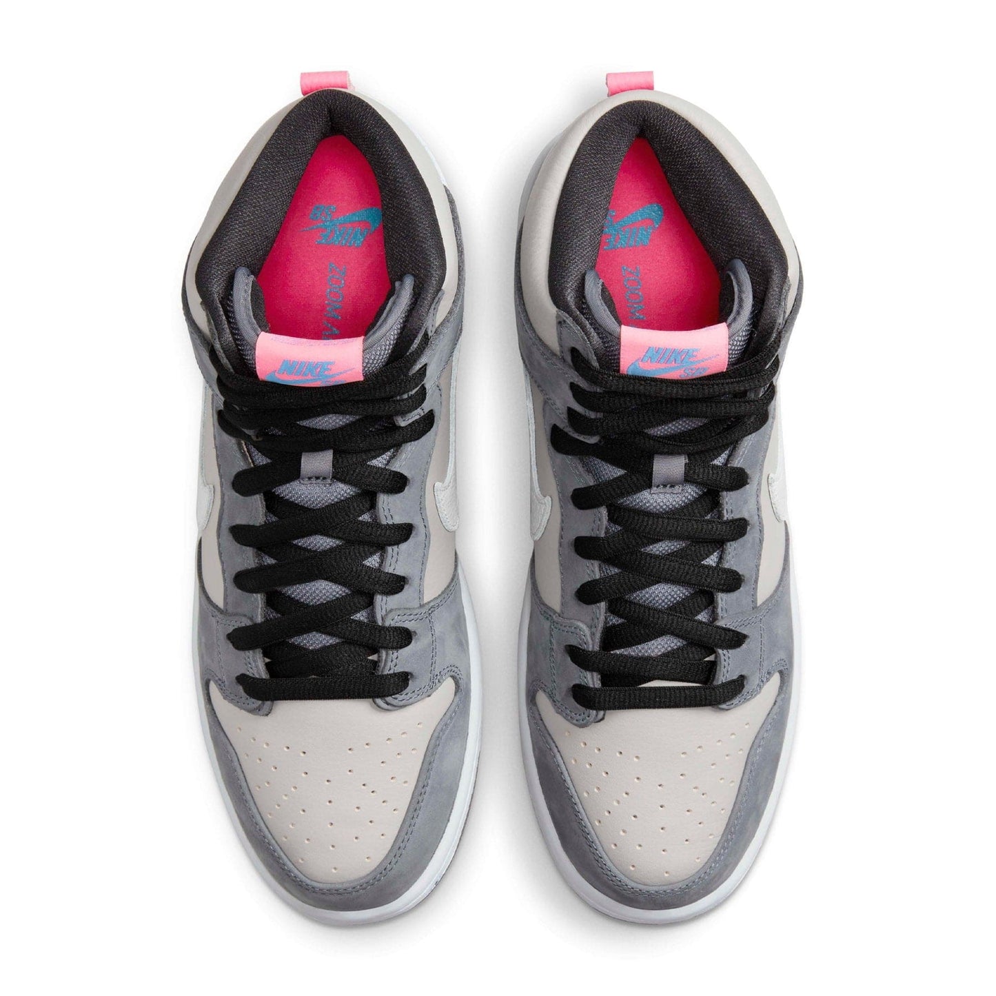 Nike Dunk High Pro SB 'Medium Grey' — UK 3 | EU 35.5 | US 3.5 — Back View