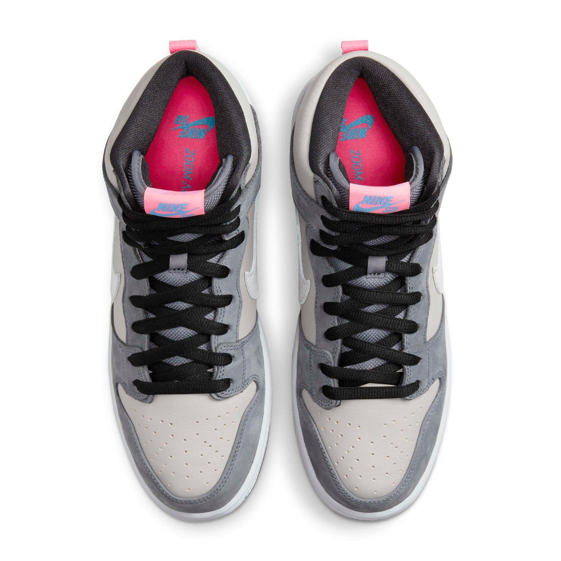 Nike Dunk High Pro SB 'Medium Grey' — UK 3 | EU 35.5 | US 3.5 — Back View
