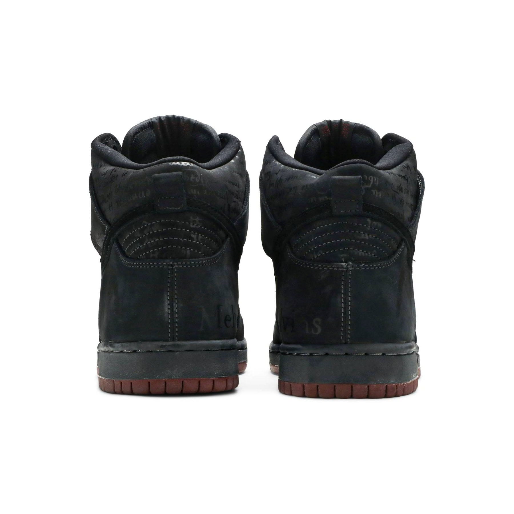 Nike Dunk High Pro SB 'Melvins' — UK 3 | EU 35.5 | US 3.5 — Top View