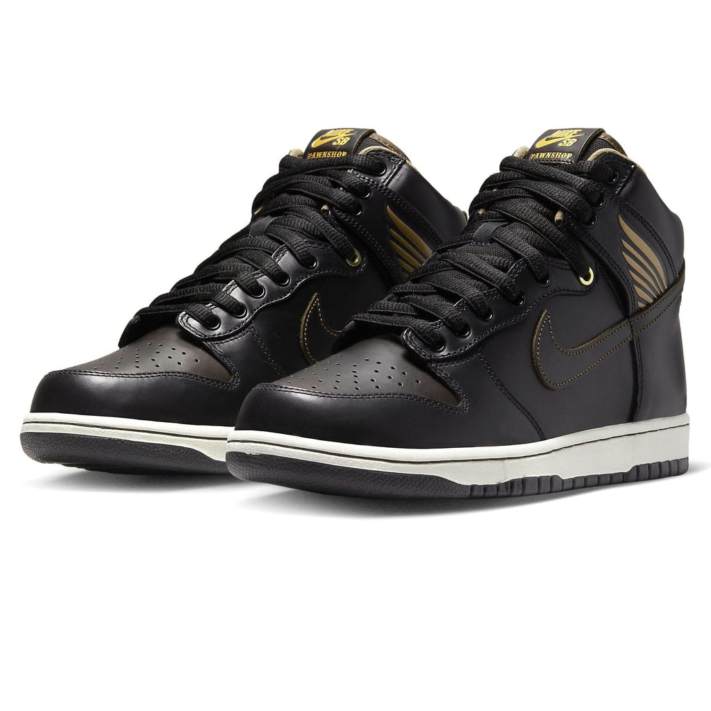Nike Dunk High SB x Pawnshop 'Old Soul' — UK 3 | EU 35.5 | US 3.5 — Side View
