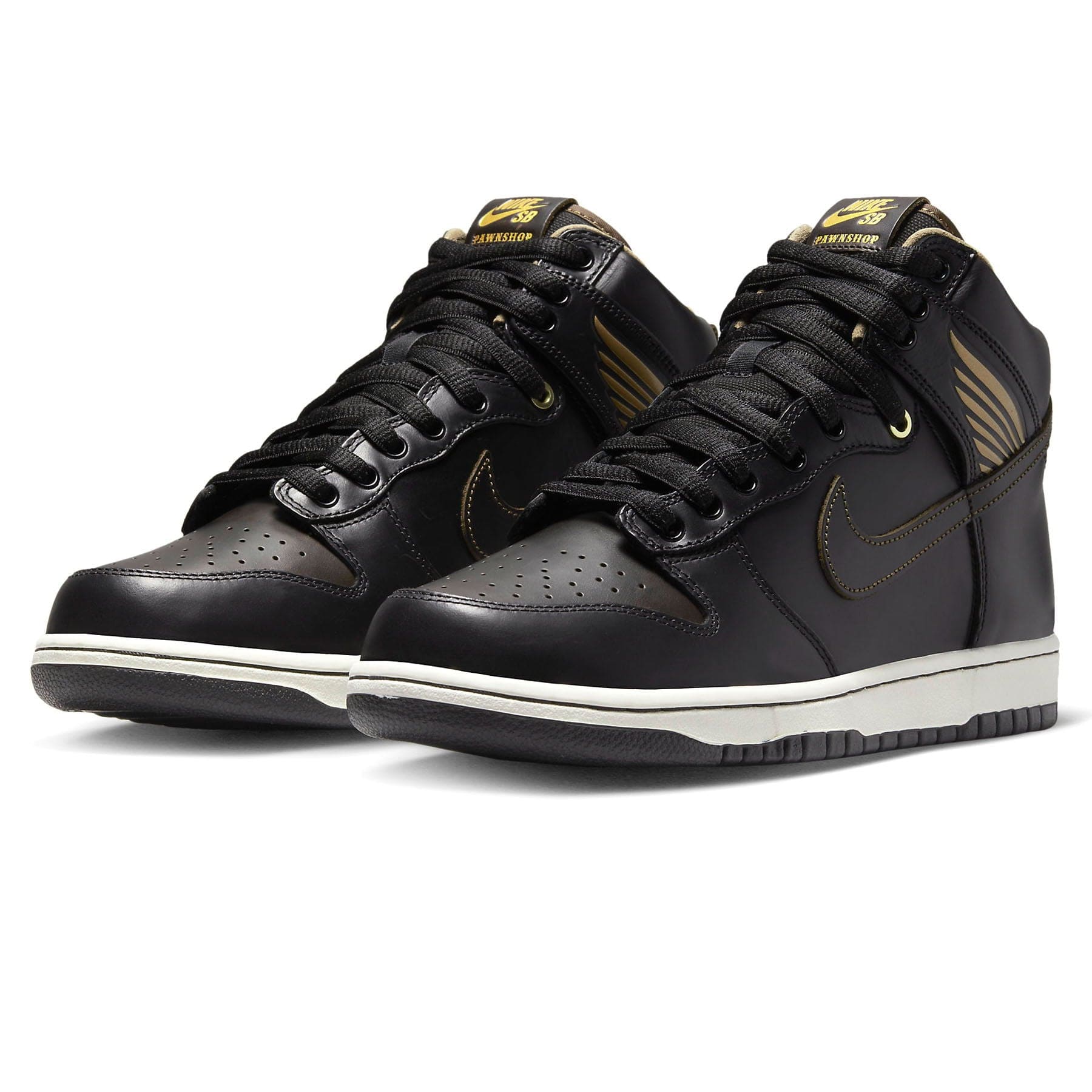 Nike Dunk High SB x Pawnshop 'Old Soul' — UK 3 | EU 35.5 | US 3.5 — Side View