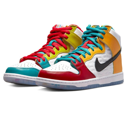 Nike Dunk High SB x froSkate 'All Love No Hate' — UK 3 | EU 35.5 | US 3.5 — Side View