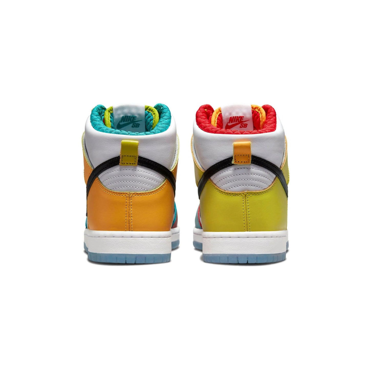 Nike Dunk High SB x froSkate 'All Love No Hate' — UK 3 | EU 35.5 | US 3.5 — Top View
