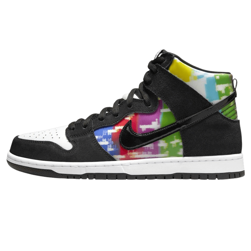 Nike Dunk High SB 'TV Signal' — UK 3 | EU 35.5 | US 3.5 — Front View