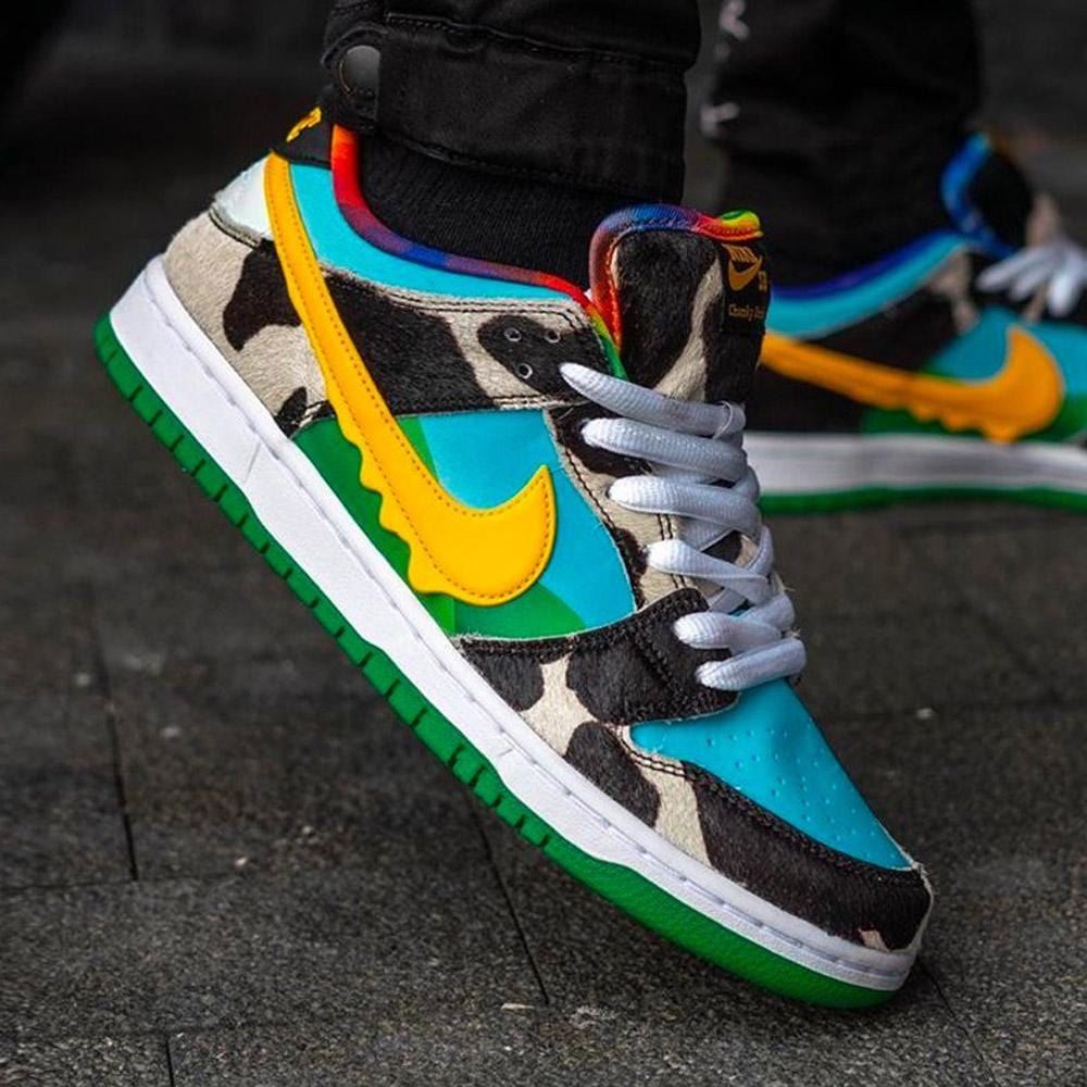 Ben & Jerry x Nike SB Dunk Low Chunky Dunky — UK 3 | EU 35.5 | US 3.5 — Alternate View 9
