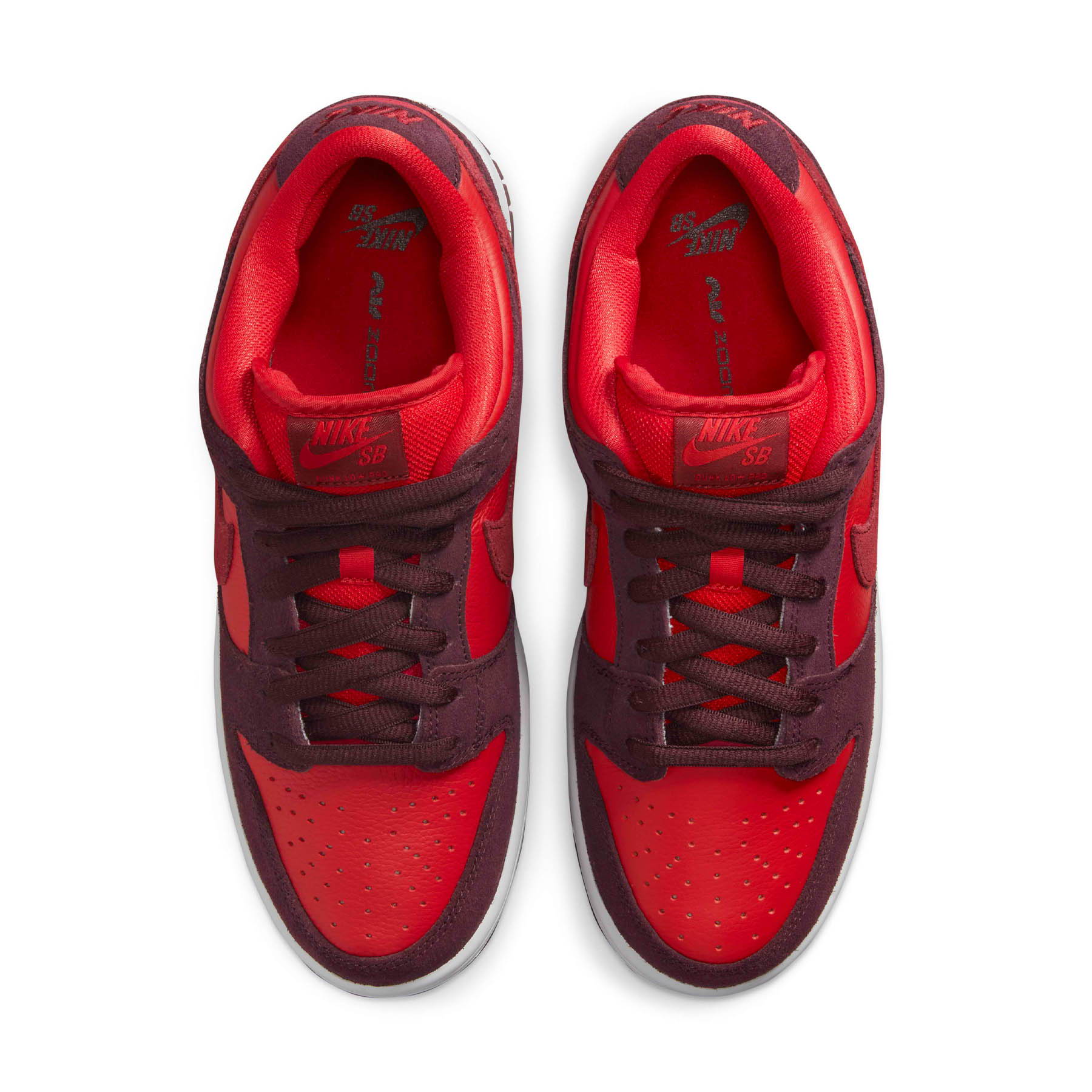 Nike Dunk Low Pro SB 'Fruity Pack - Cherry' — UK 3 | EU 35.5 | US 3.5 — Back View