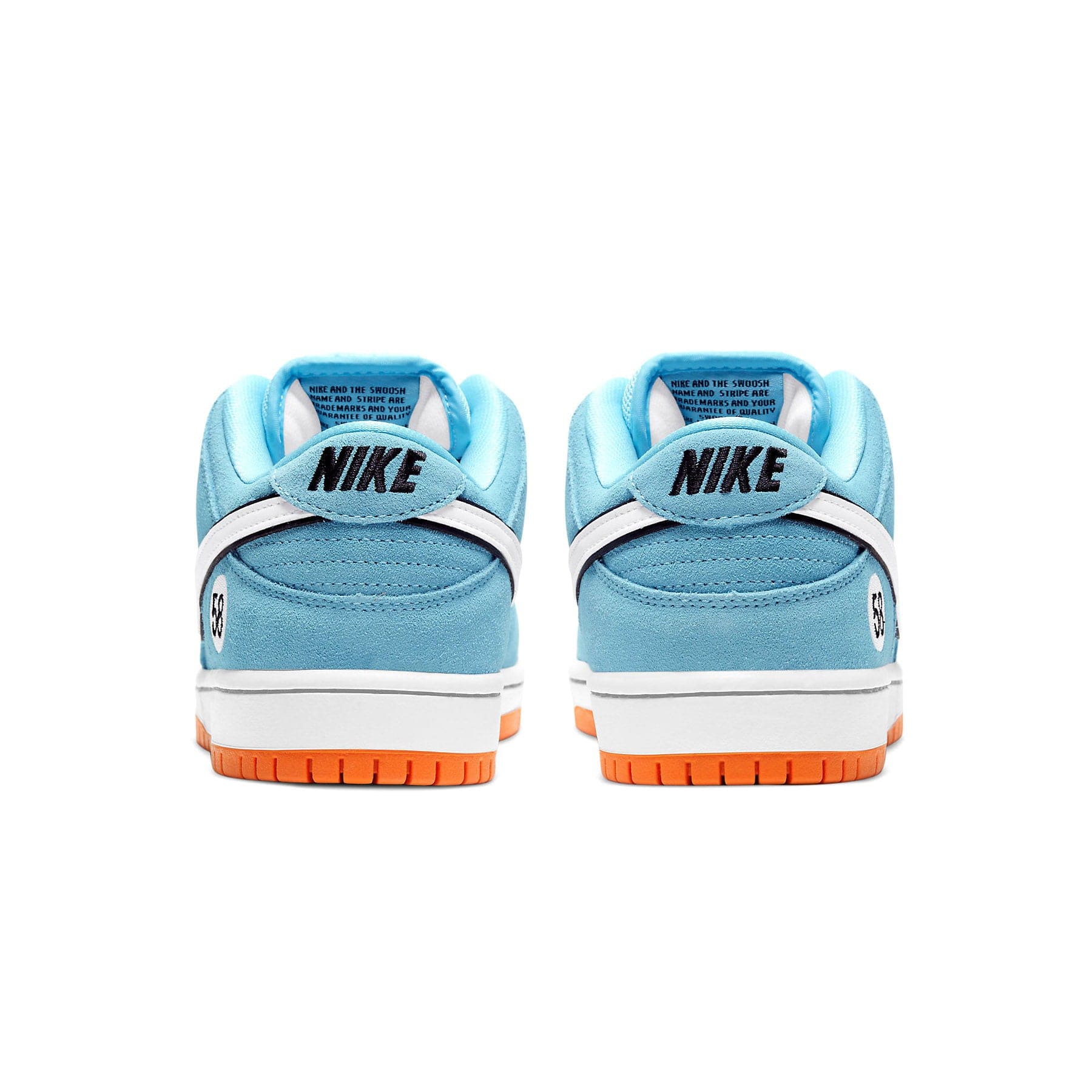 Nike Dunk Low Pro SB 'Gulf' — UK 3 | EU 35.5 | US 3.5 — Top View