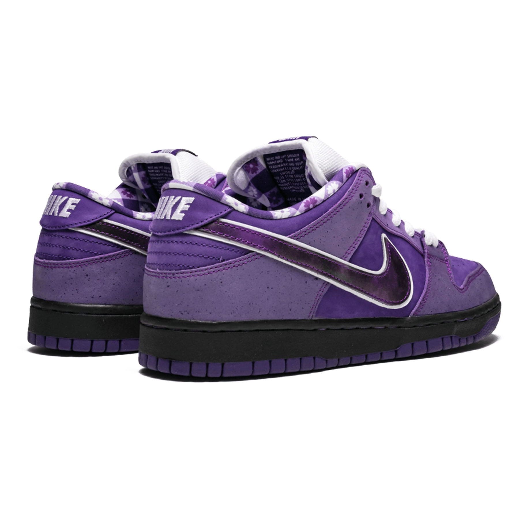 Nike SB Dunk Low x Concepts 'Purple Lobster' — UK 3 | EU 35.5 | US 3.5 — Back View