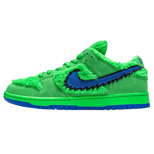 Grateful Dead x Nike Dunk Low SB 'Green Bear' — UK 3 | EU 35.5 | US 3.5 — Front View