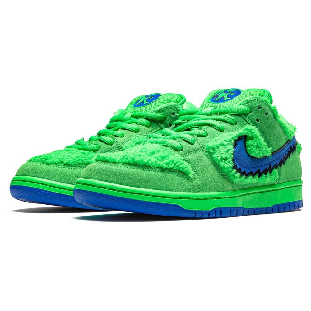 Grateful Dead x Nike Dunk Low SB 'Green Bear' — UK 3 | EU 35.5 | US 3.5 — Side View