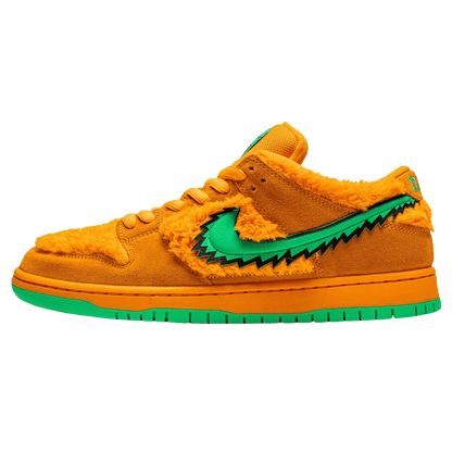 Grateful Dead x Nike Dunk Low SB 'Orange Bear' — UK 3 | EU 35.5 | US 3.5 — Front View