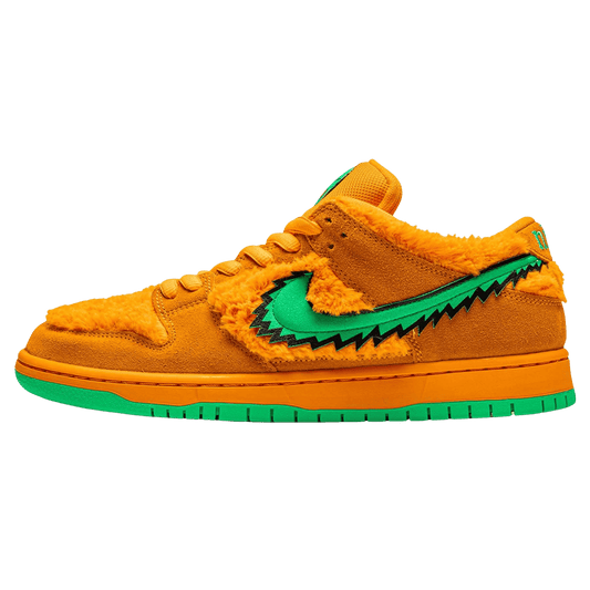 Grateful Dead x Nike Dunk Low SB 'Orange Bear' — UK 3 | EU 35.5 | US 3.5 — Front View