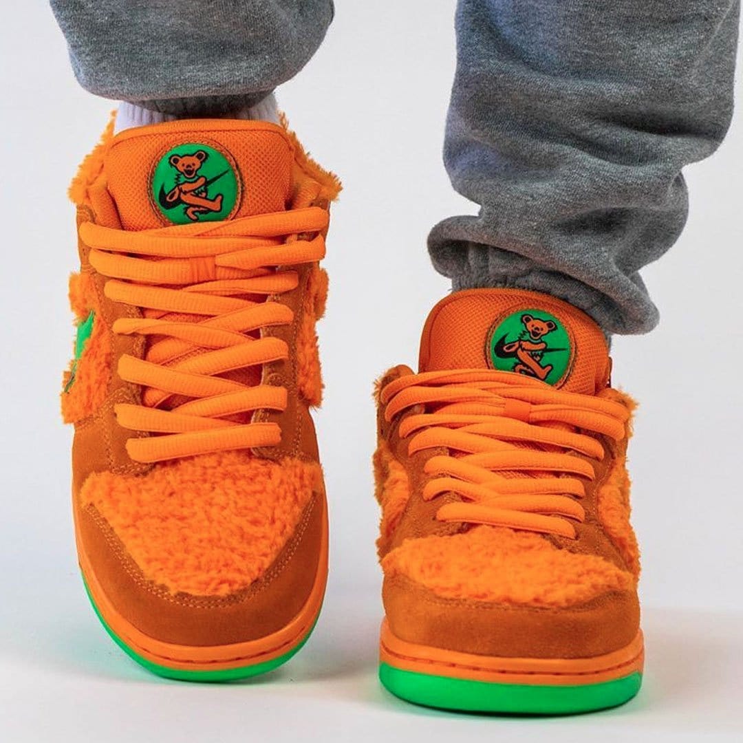 Grateful Dead x Nike Dunk Low SB 'Orange Bear' — UK 3 | EU 35.5 | US 3.5 — Alternate View 8
