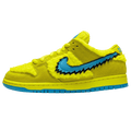 Grateful Dead x Nike Dunk Low SB 'Yellow Bear' — UK 3 | EU 35.5 | US 3.5 — Front View