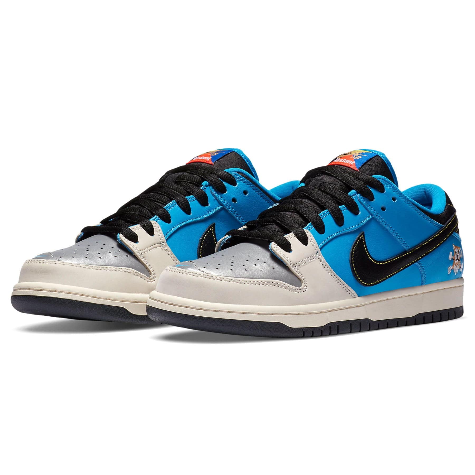 Instant Skateboards x Nike Dunk Low Pro SB QS — UK 3 | EU 35.5 | US 3.5 — Side View