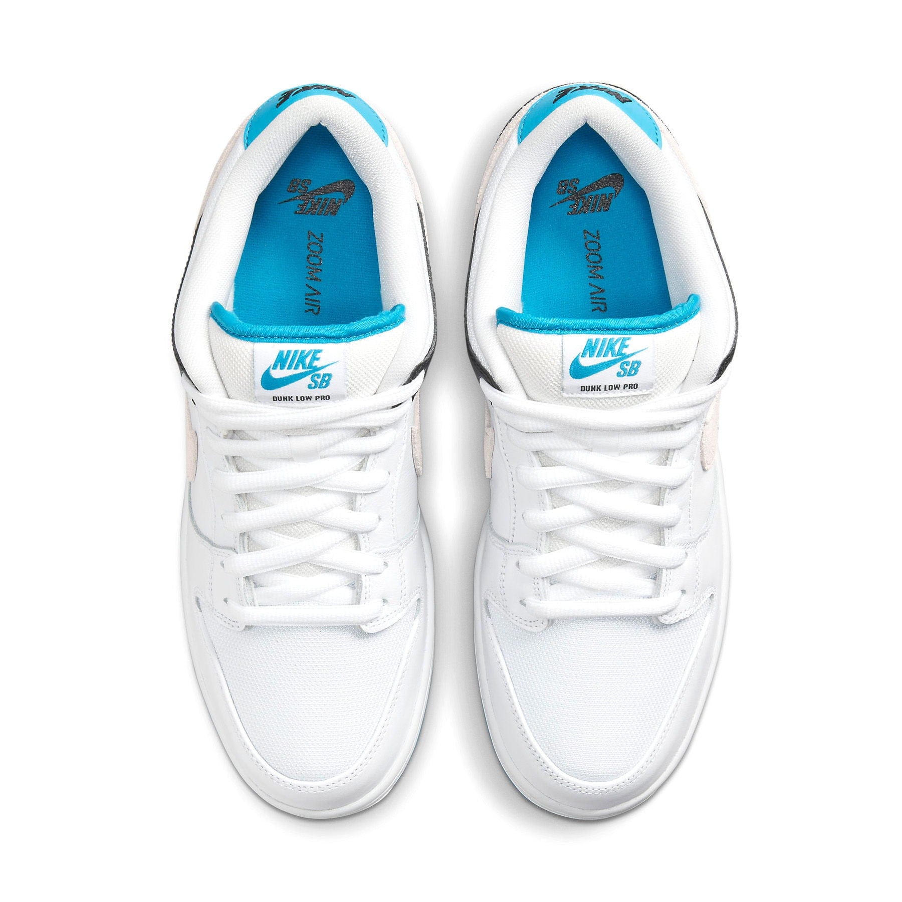 Nike Dunk Low Pro SB 'Laser Blue' — UK 3 | EU 35.5 | US 3.5 — Top View
