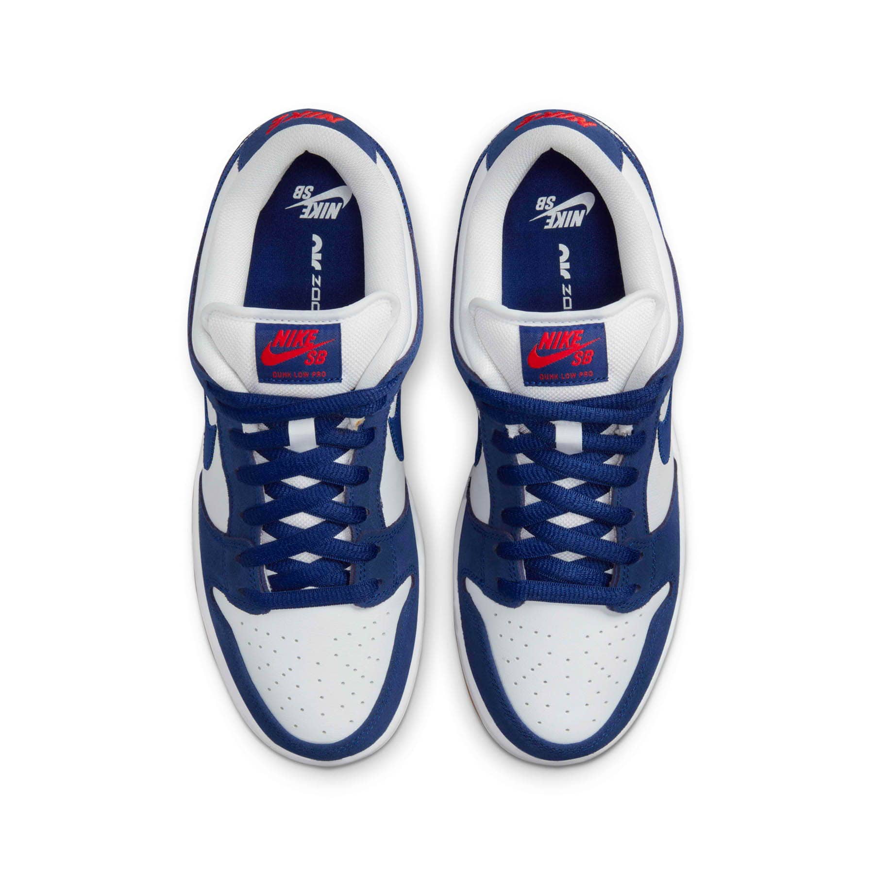 Nike Dunk Low SB 'Los Angeles Dodgers' — UK 3 | EU 35.5 | US 3.5 — Back View
