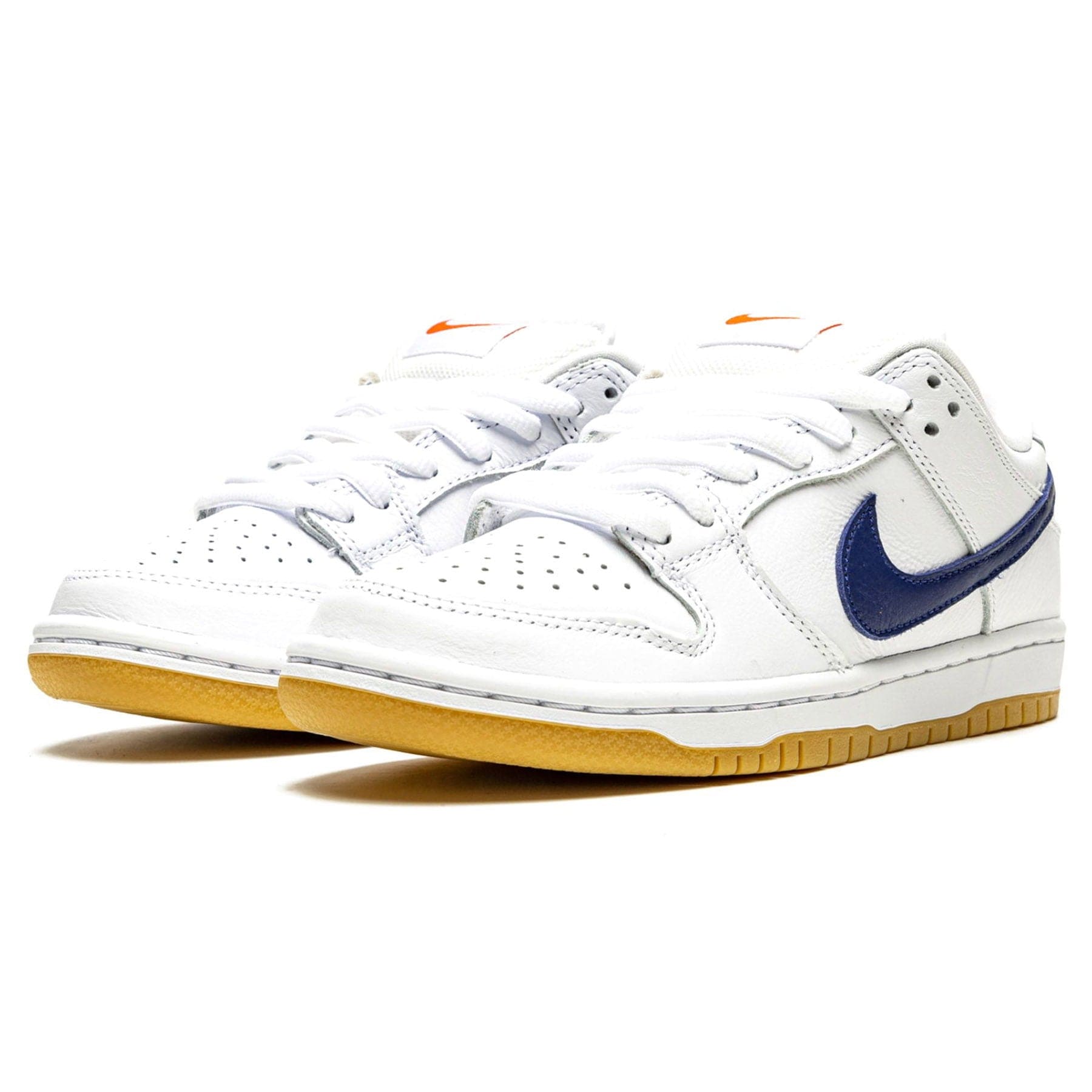 Nike Dunk Low Pro ISO SB 'Orange Label - White Navy' — UK 3 | EU 35.5 | US 3.5 — Side View