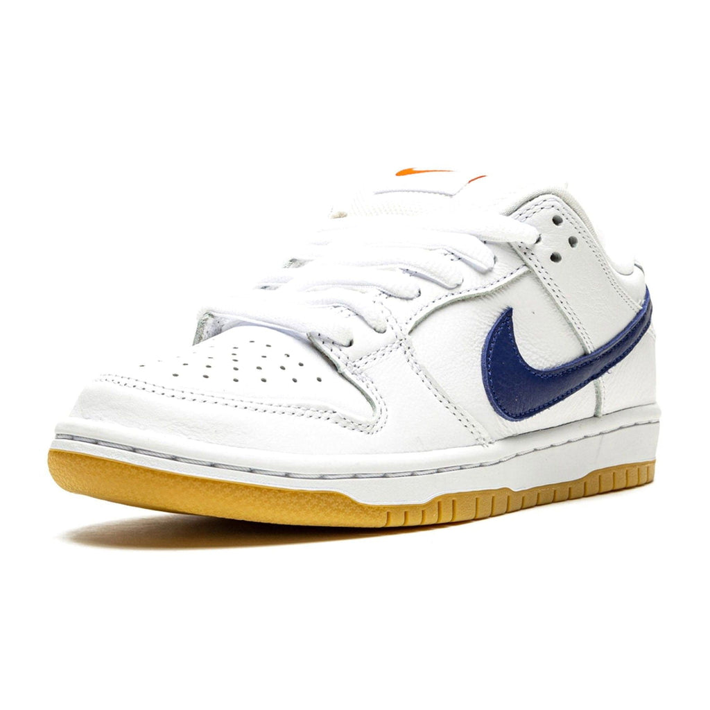 Nike Dunk Low Pro ISO SB 'Orange Label - White Navy' — UK 3 | EU 35.5 | US 3.5 — Top View